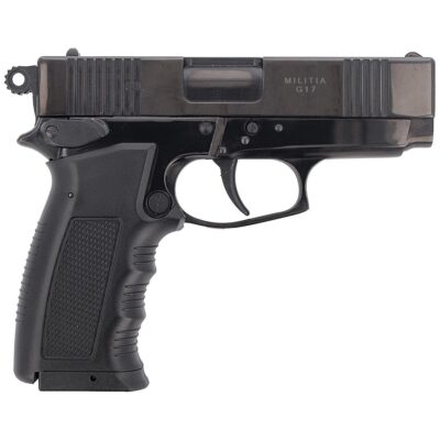 Militia G17 Semi Automatic Front Firing Blank Non-Guns